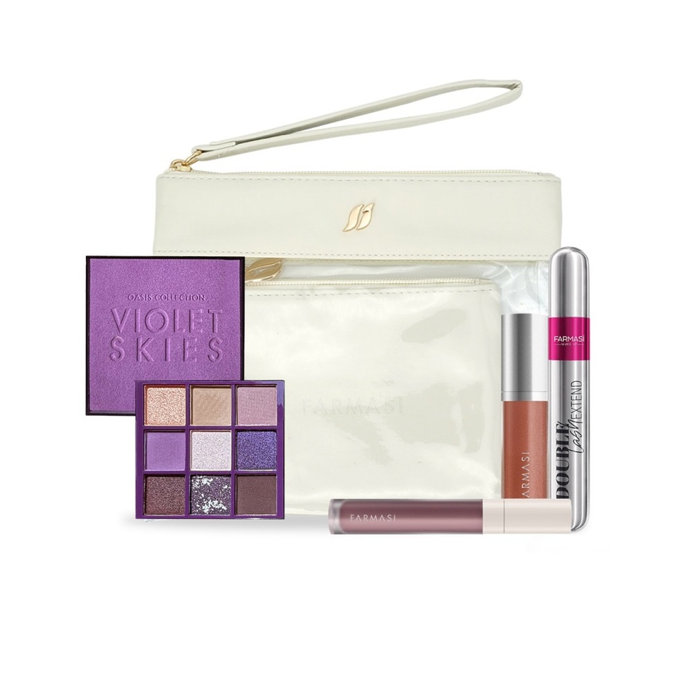 Farmasi Purple Cream Eyeshadow Palette